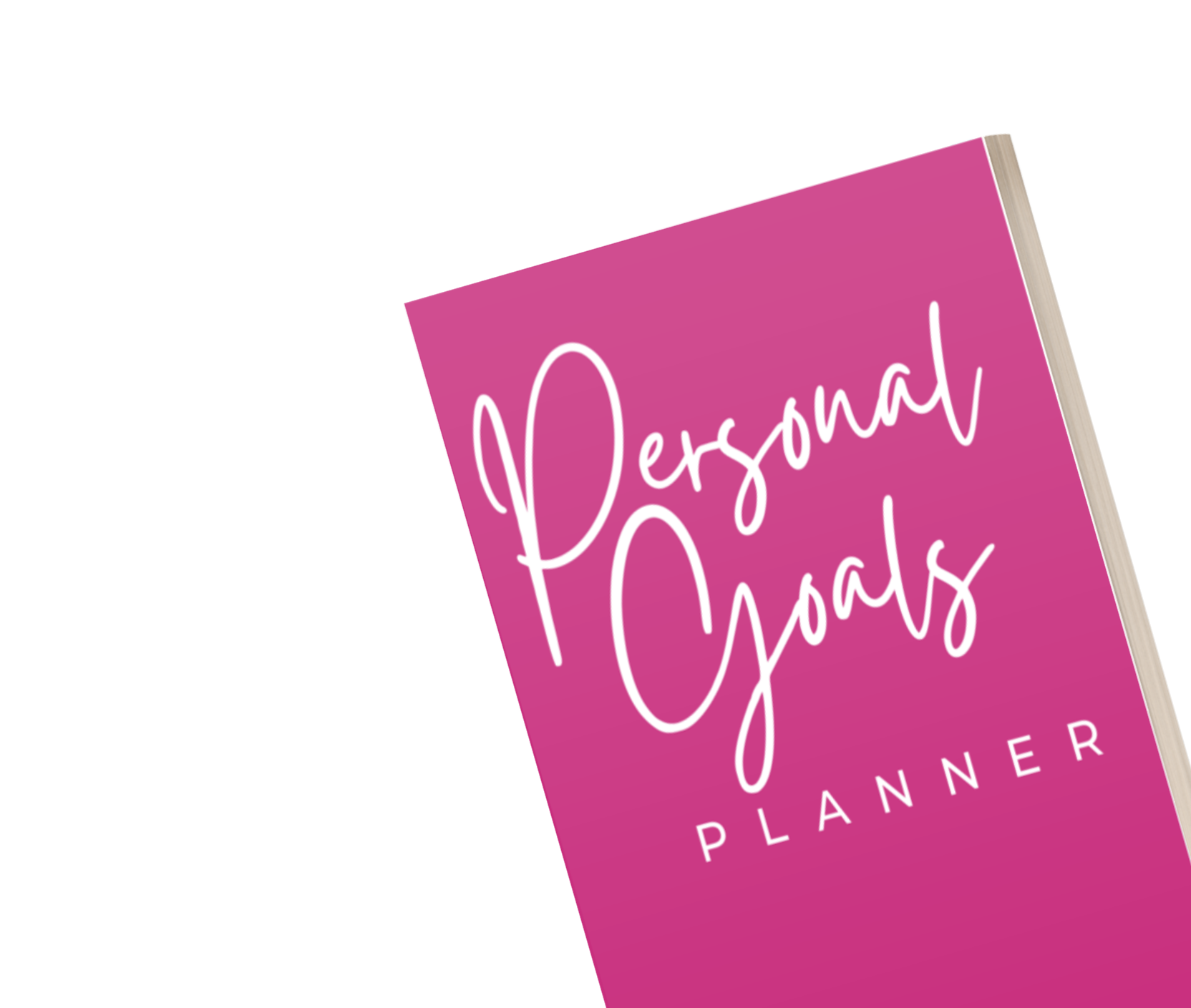 Personal Goals Planner - Done For Your Toolbox